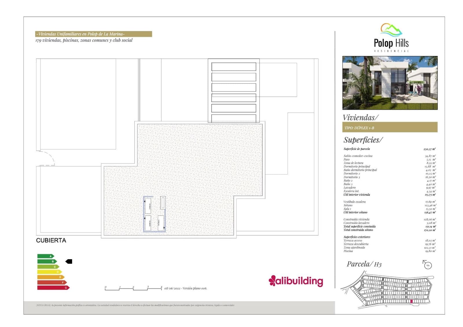 3 bedroom Villa for sale in Polop with pool - € 408,000 (Ref: 7065423)