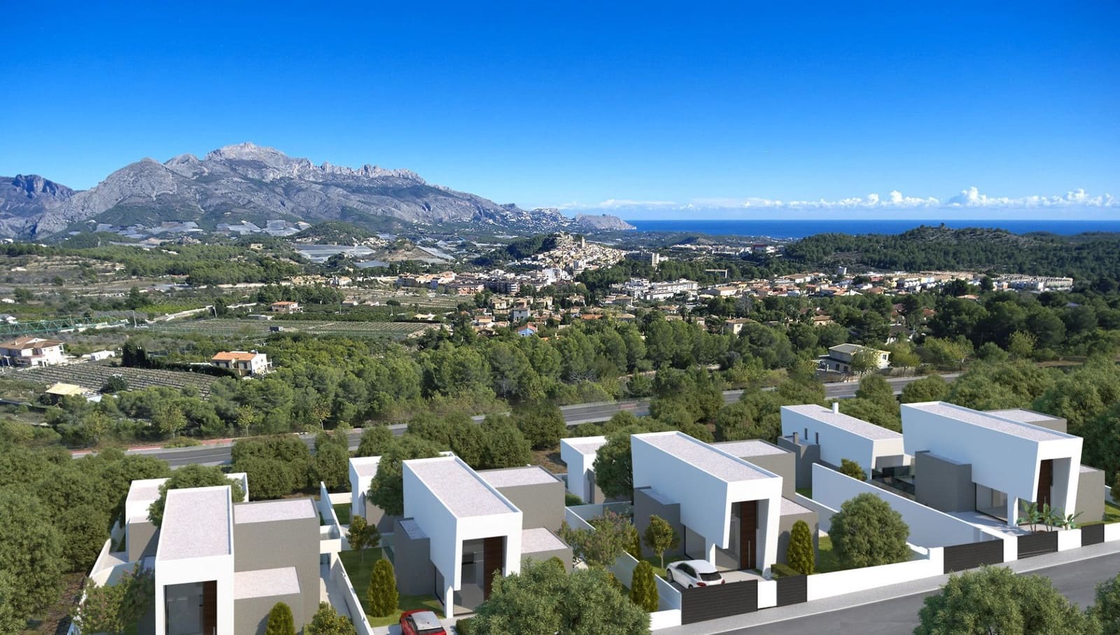 3 bedroom Villa for sale in Polop with pool - € 460,000 (Ref: 7065424)