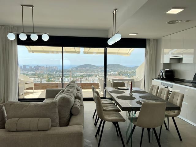 3 Zimmer Apartment zu vermieten in Finestrat - 3.200 € (Ref: 7734962)