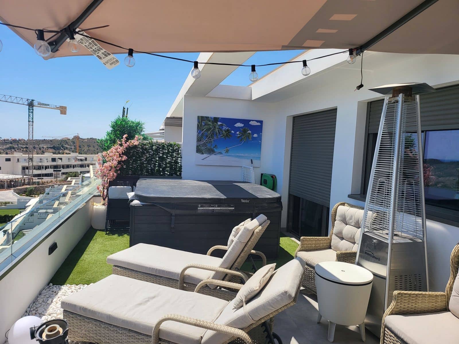 2 Zimmer Wohnung zu verkaufen in Finestrat mit Pool Garage - 420.000 € (Ref: 7734963)