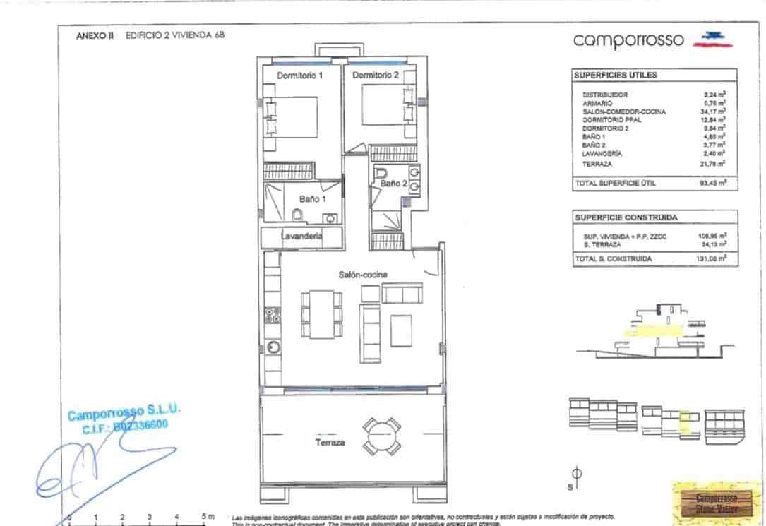 2 bedroom Apartment for sale in Finestrat with pool - € 380,000 (Ref: 7736403)