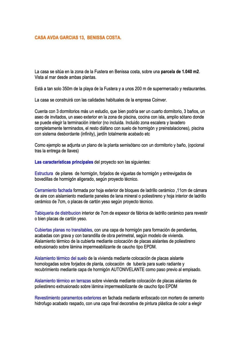 4 Zimmer Villa zu verkaufen in Benissa mit Pool Garage - 1.425.000 € (Ref: 7932941)