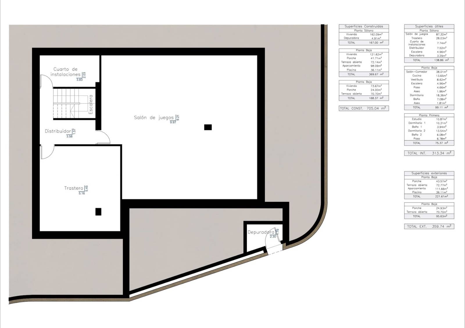 4 Zimmer Villa zu verkaufen in Benissa mit Pool Garage - 1.425.000 € (Ref: 7932941)