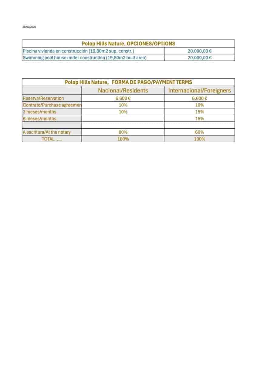 3 bedroom Villa for sale in Polop with pool garage - € 495,000 (Ref: 8110096)