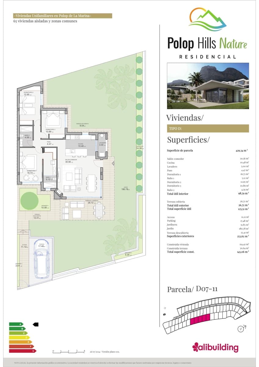 3 bedroom Villa for sale in Polop with pool garage - € 495,000 (Ref: 8110096)