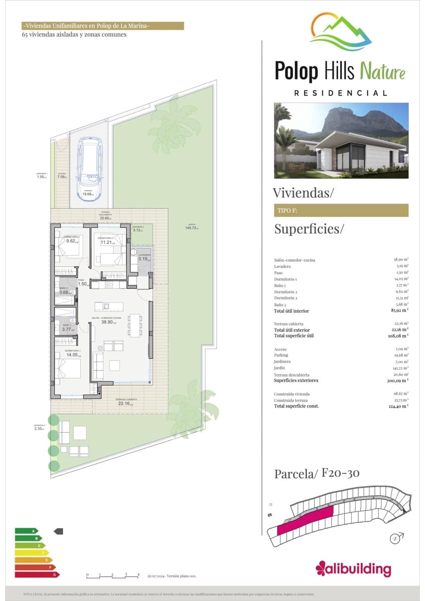 3 bedroom Villa for sale in Polop with pool garage - € 495,000 (Ref: 8110096)