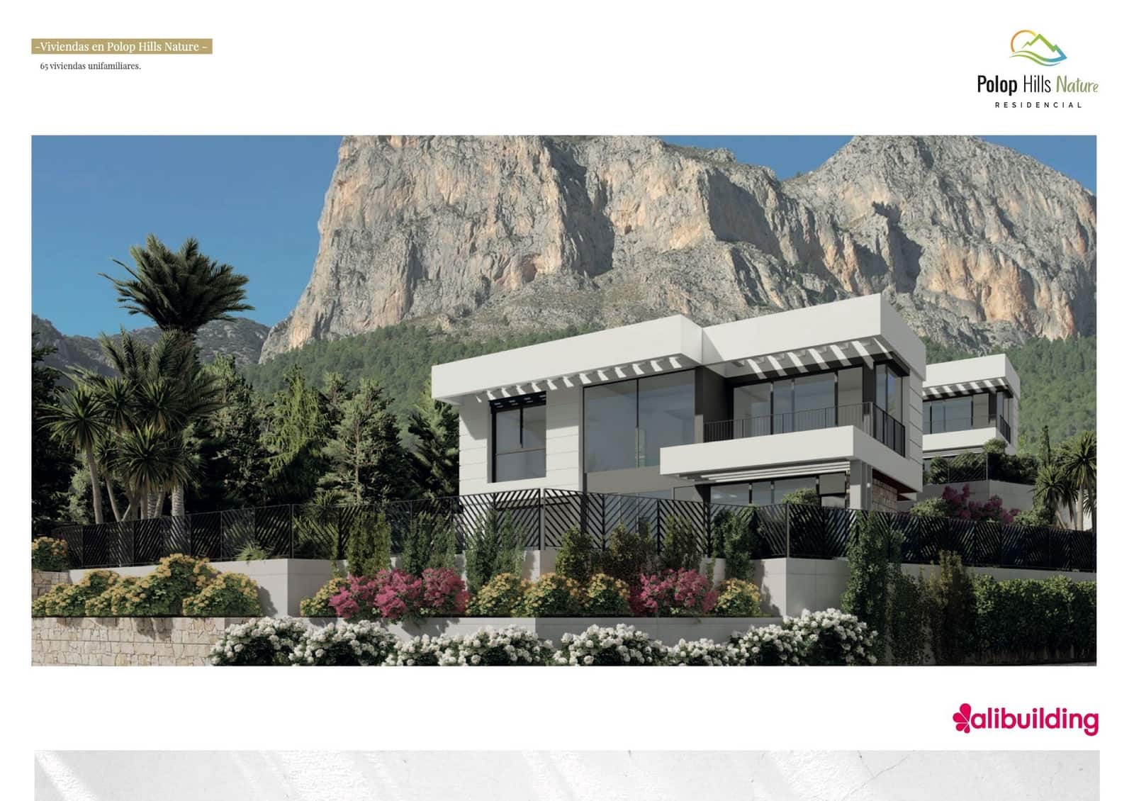 3 bedroom Villa for sale in Polop with pool garage - € 495,000 (Ref: 8110096)