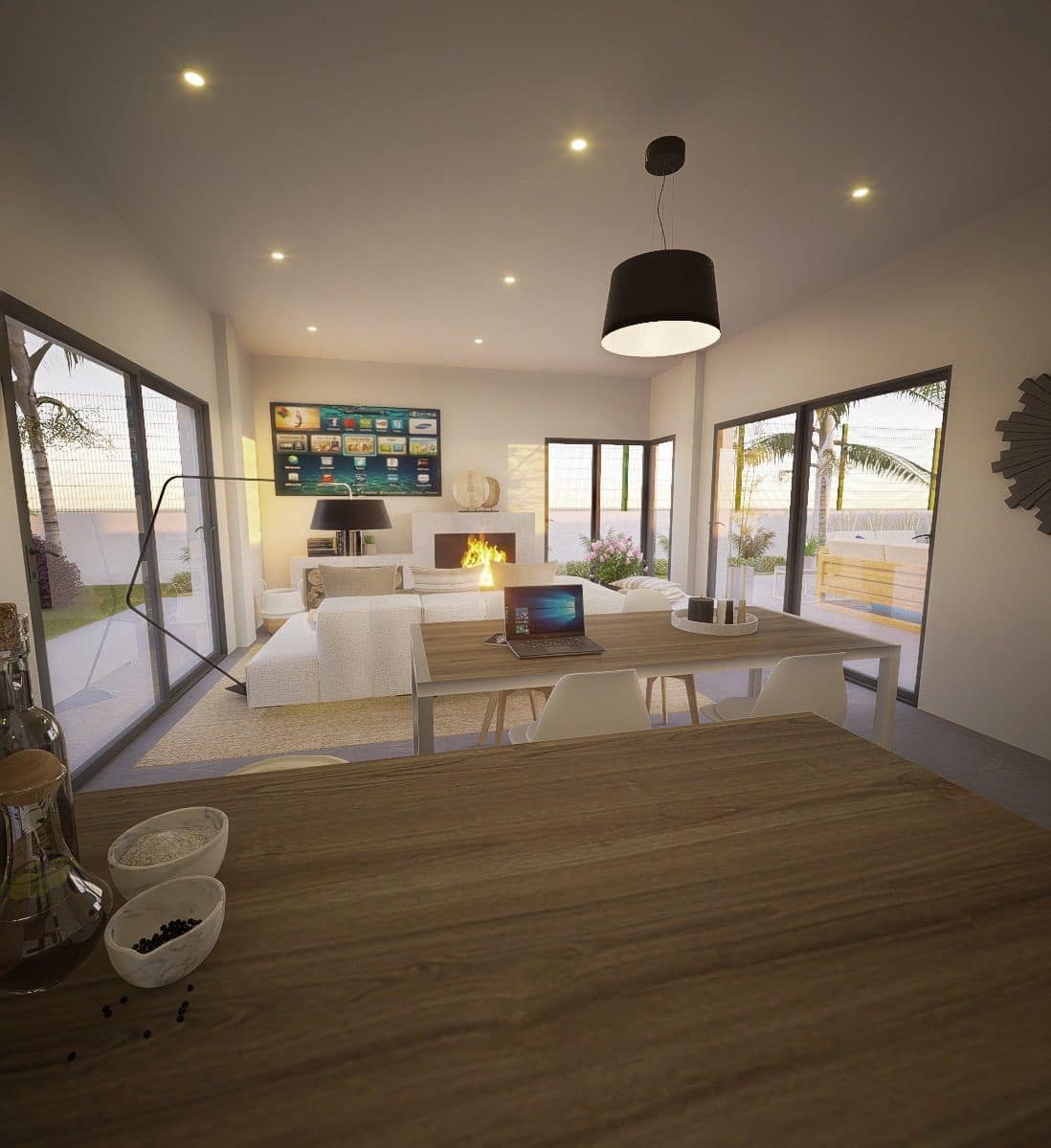 4 bedroom Villa for sale in Polop with pool - € 500,000 (Ref: 8420989)