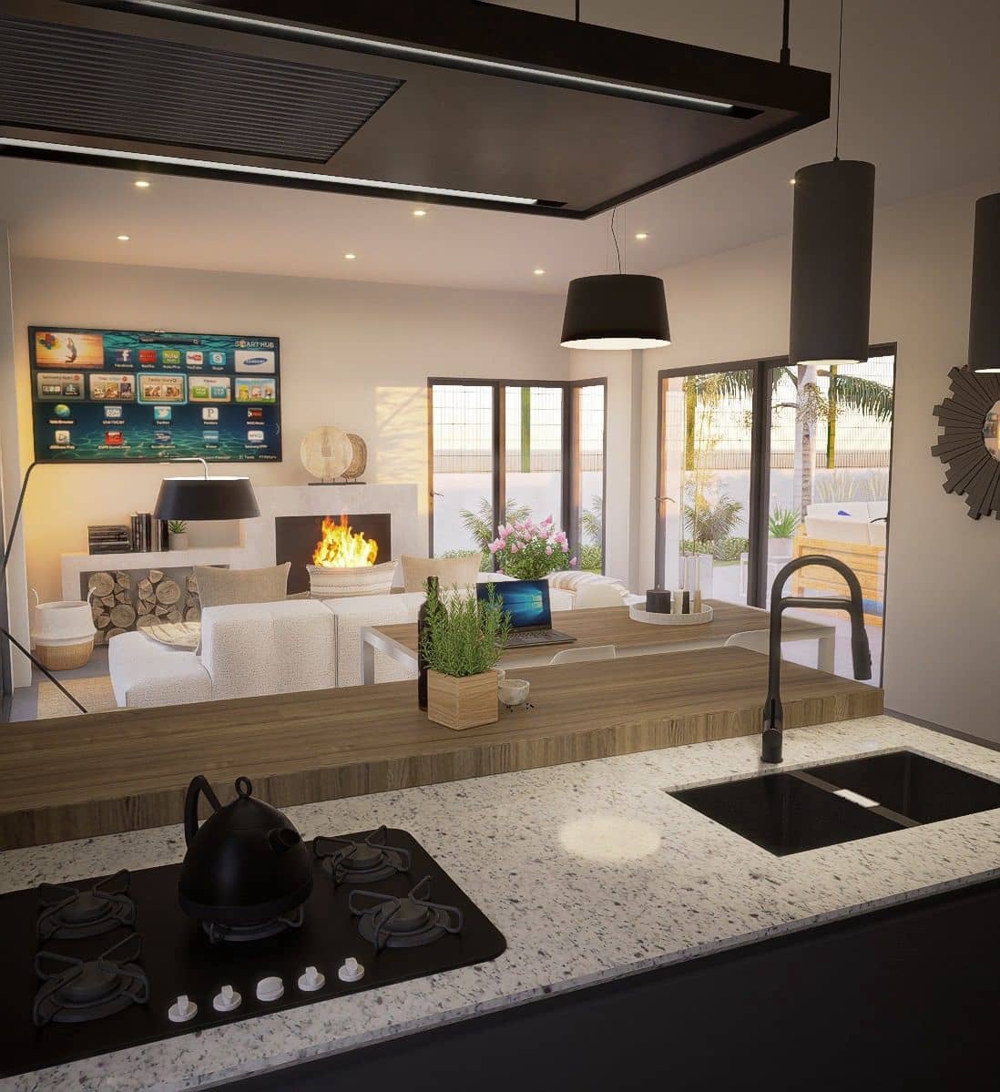 4 bedroom Villa for sale in Polop with pool - € 500,000 (Ref: 8420989)