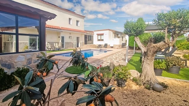 6 sypialnia Willa na sprzedaż w Albir z basenem garażem - 1 100 000 € (Ref: 9008413)