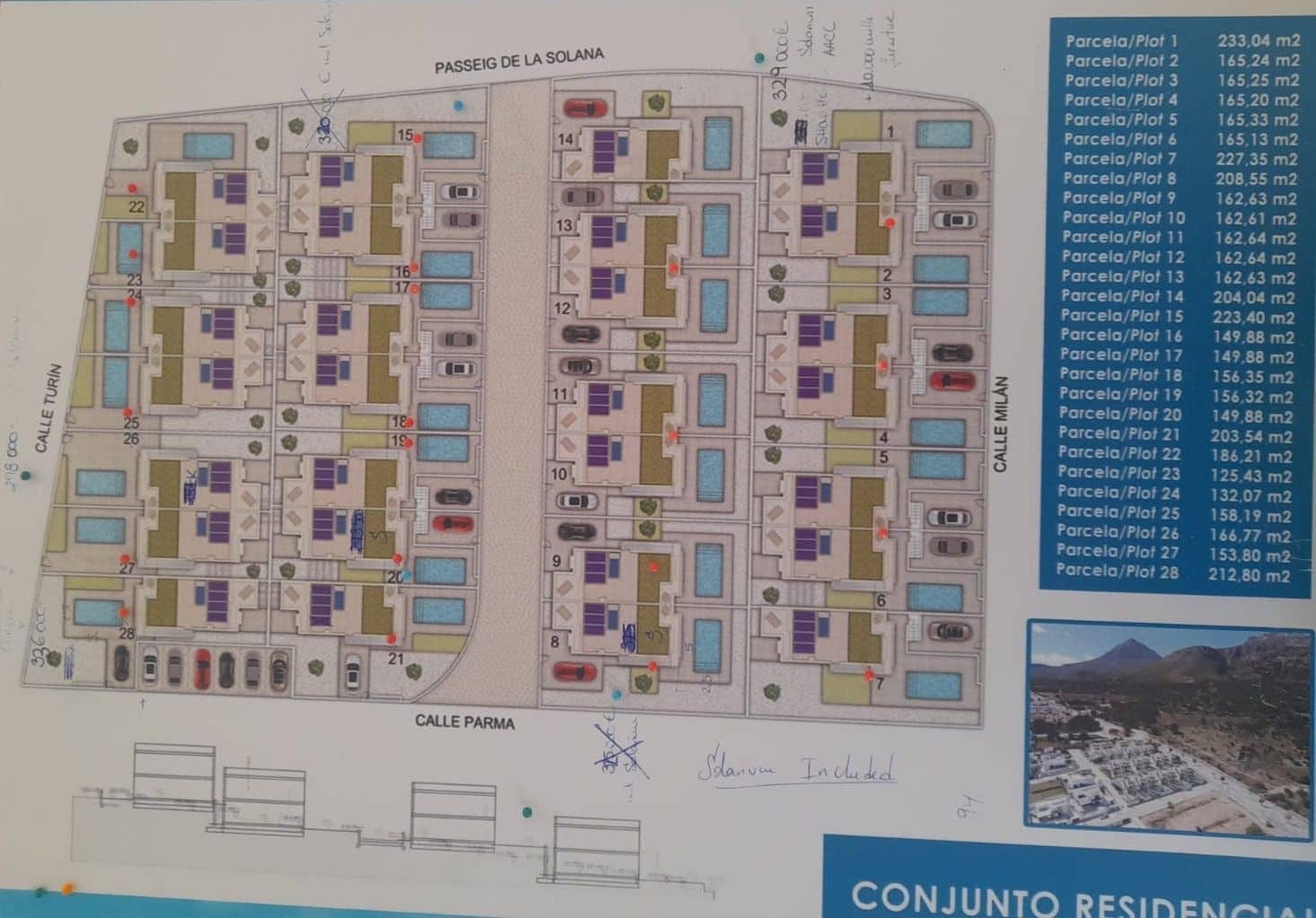 3 soverom Kjedet enebolig til leie i Polop med svømmebasseng garasje - € 2 550 (Ref: 9418882)