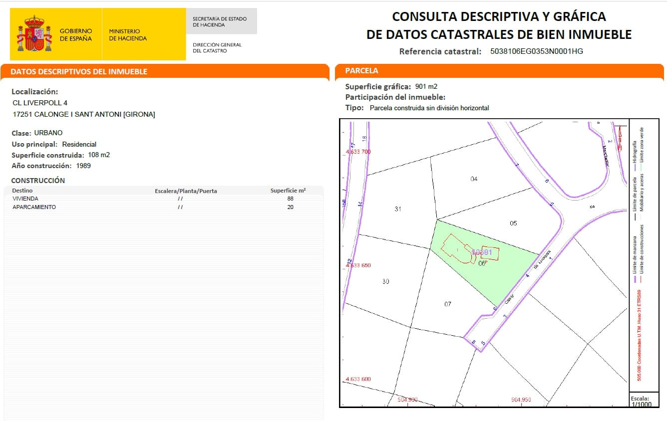 3 sovrum Villa till salu i Calonge i Sant Antoni - 495 000 € (Ref: 10034886)
