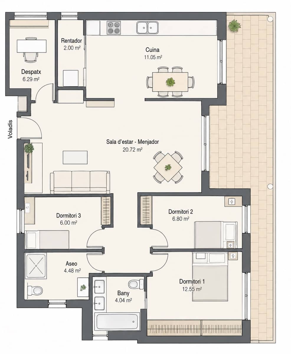 Chalet de 3 habitaciones en Calonge i Sant Antoni en venta con garaje - 320.000 € (Ref: 10054658)