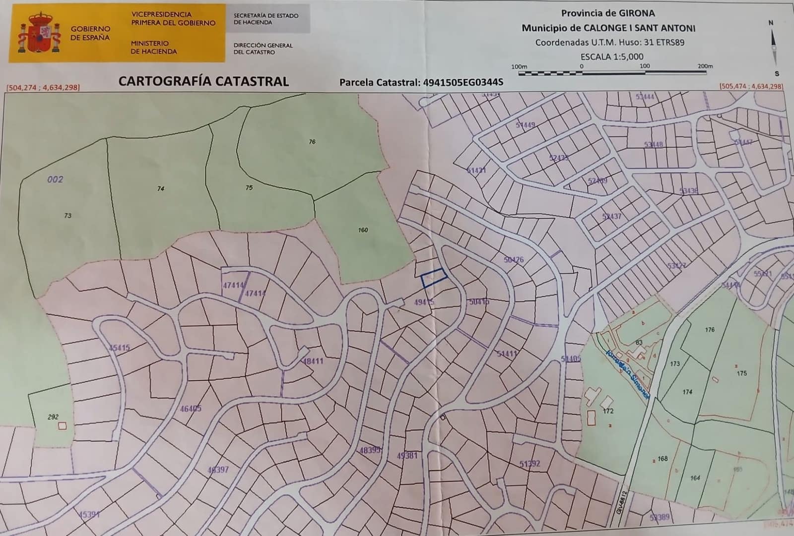 Rakentamaton maa myytävänä paikassa Calonge i Sant Antoni - 95 000 € (Ref: 10157221)