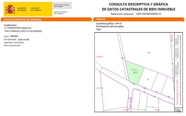 Terreno/Finca Rústica en Torroella de Fluvià en venta - 180.000 € (Ref: 10179965)
