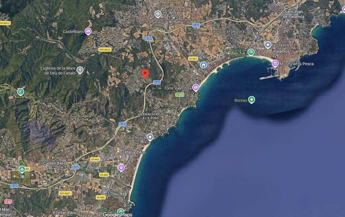 Area Edificabile in vendita in Calonge i Sant Antoni - 169.000 € (Rif: 9780123)