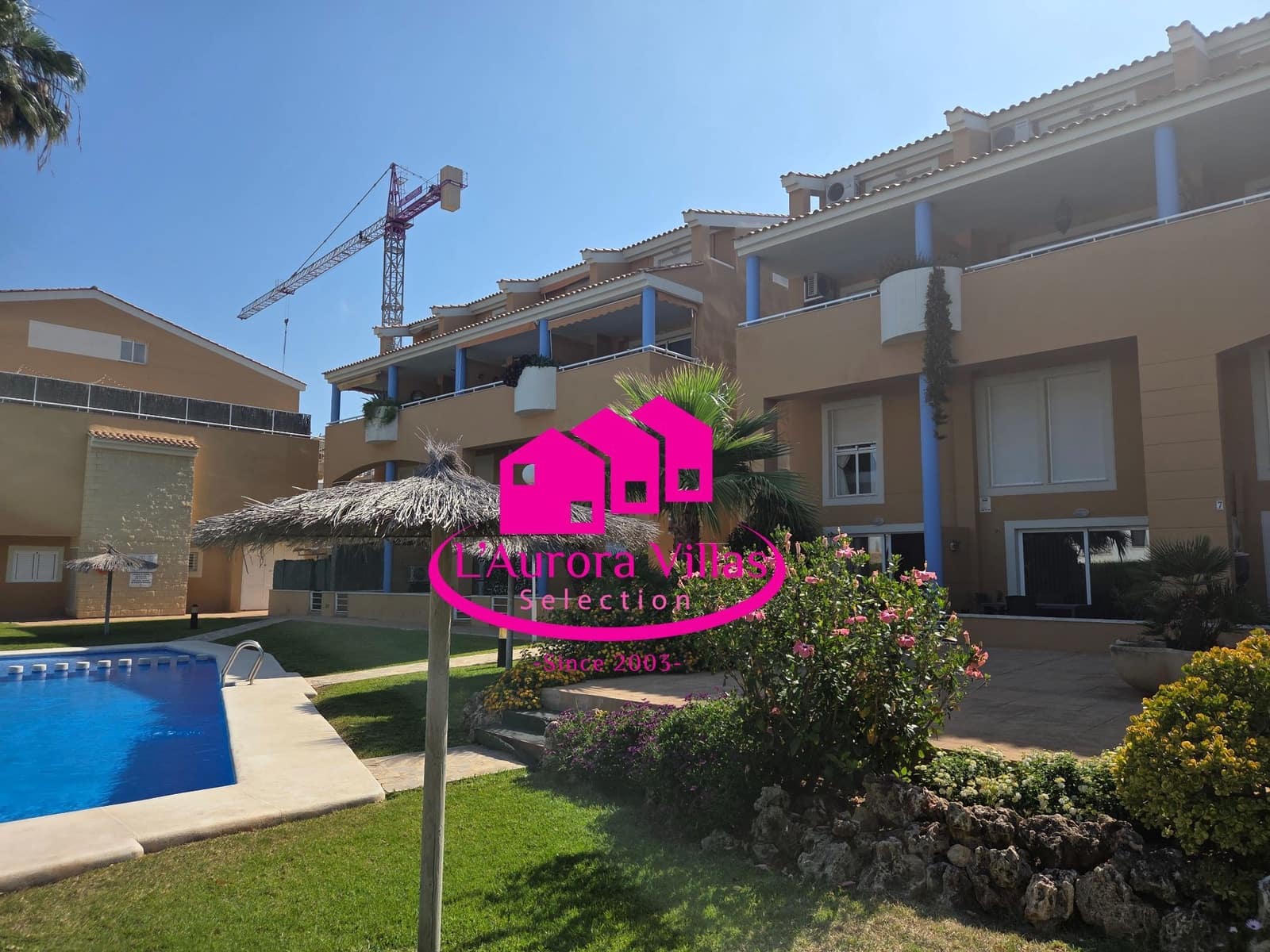 Appartement de 2 chambres à louer à Javea / Xabia avec piscine - 1 500 € (Ref: 9996685)