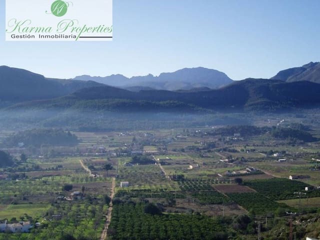 Tontti myytävänä paikassa Jalón / Xaló - 135 000 € (Ref: 3082871)