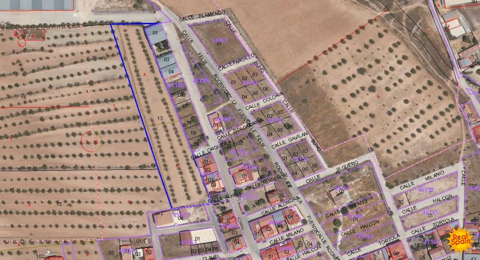 Ubebygd land til salgs i Chirivel - € 69 000 (Ref: 9770859)