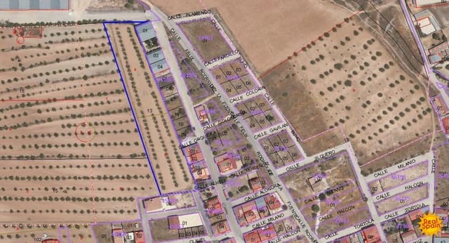 Ubebygd land til salgs i Chirivel - € 69 000 (Ref: 9770859)