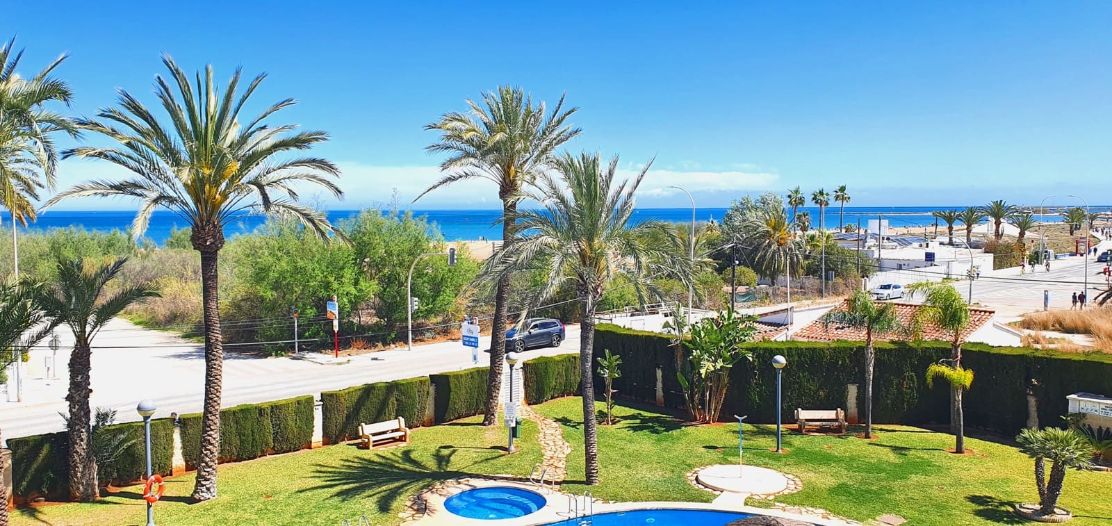 2 quarto Apartamento de Praia para arrendamento para férias em Denia com piscina Garagem - 450 € (Ref: 9740238)