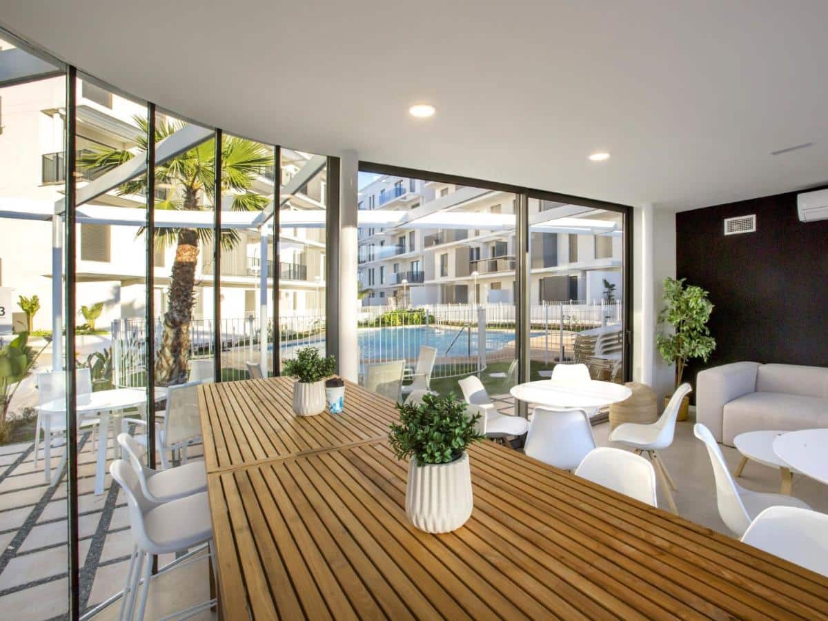 2 sovrum Strandlägenhet för semesterbostäder i Denia med pool garage - 550 € (Ref: 9756667)