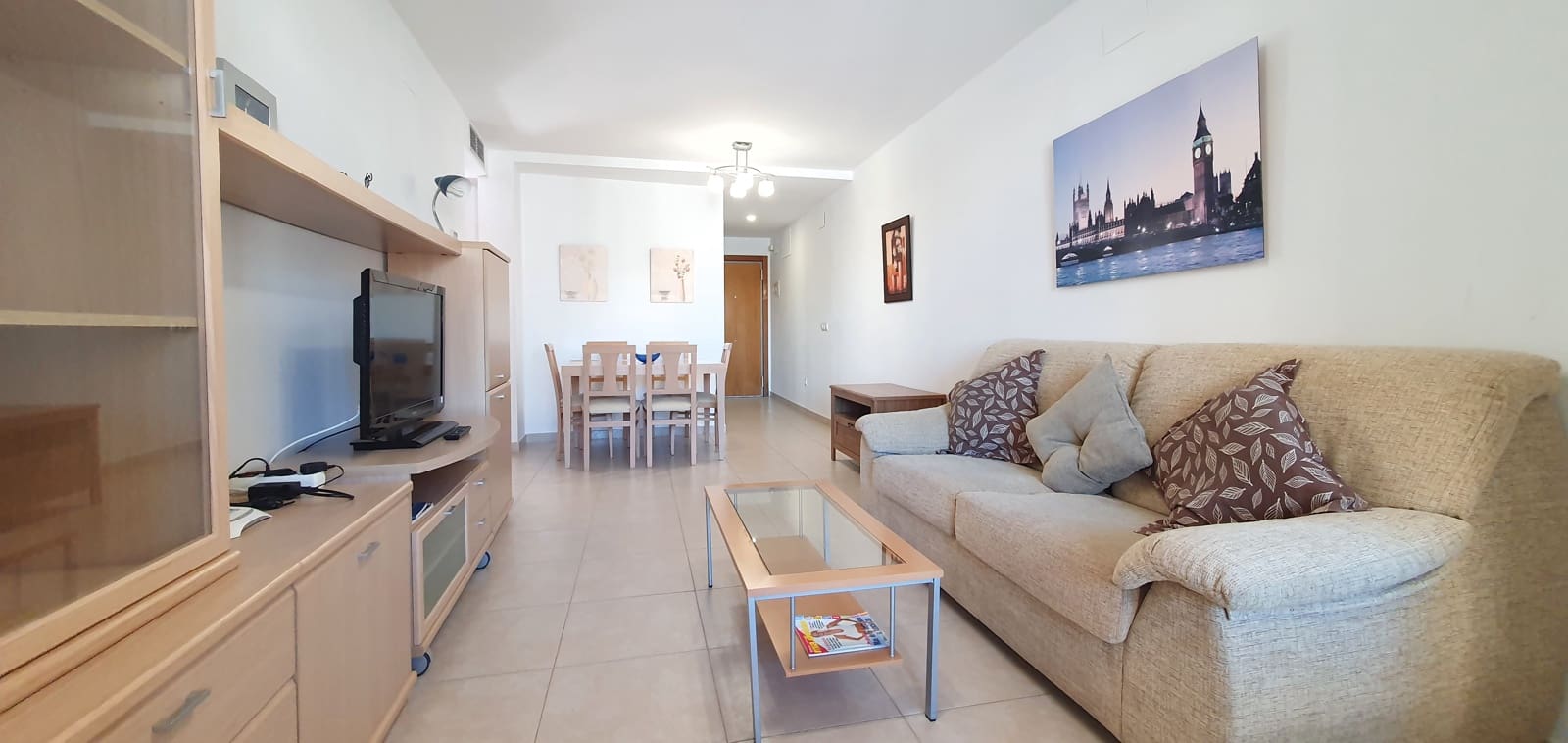2 bedroom Beach Apartment for holiday rental in Denia with pool garage - € 400 (Ref: 9758101)