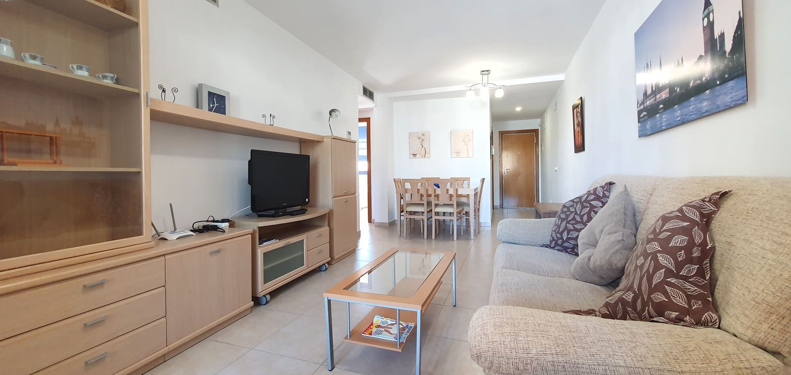 2 bedroom Beach Apartment for holiday rental in Denia with pool garage - € 400 (Ref: 9758101)