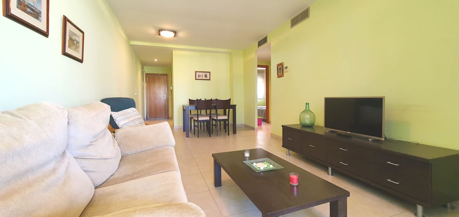 2 camera da letto Appartamento sulla Spiaggia da affitare come casa vacanza in Denia con piscina garage - 460 € (Rif: 9758102)