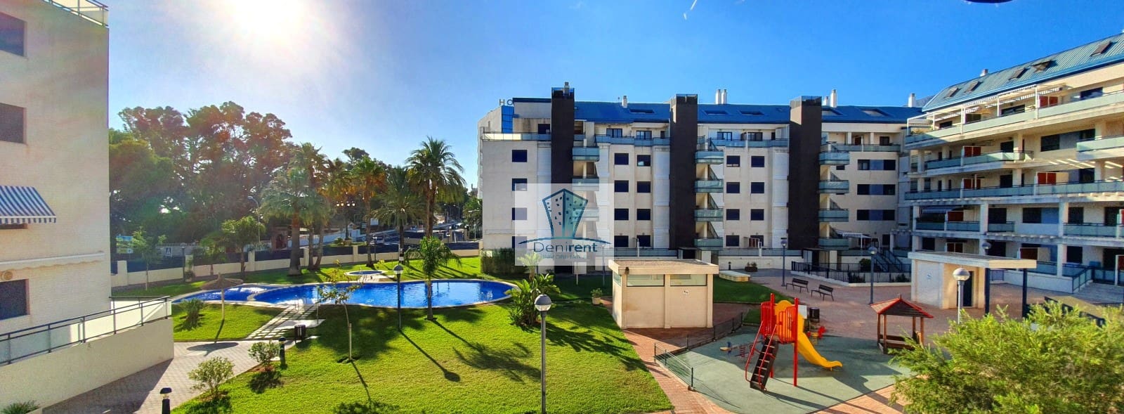 3 camera da letto Appartamento sulla Spiaggia da affitare come casa vacanza in Denia con piscina garage - 500 € (Rif: 9758103)