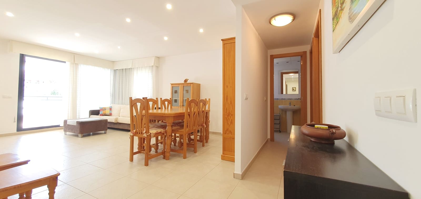 3 camera da letto Appartamento sulla Spiaggia da affitare come casa vacanza in Denia con piscina garage - 500 € (Rif: 9758103)