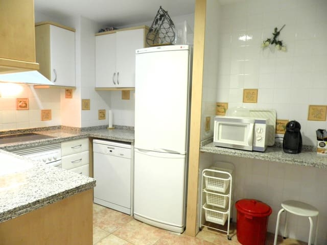 Appartement de Plage de 2 chambres de location de vacances à Les Bassetes - El Marjal, Dénia avec piscine garage - 470 € (Ref: 9758108)