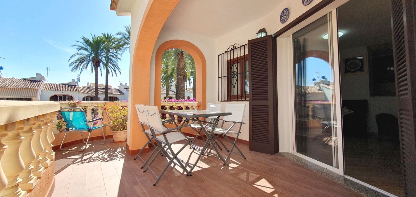 2 bedroom Terraced Villa for holiday rental in Denia with pool - € 420 (Ref: 9760124)