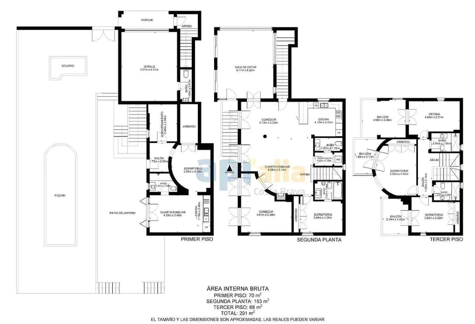 5 chambre Villa/Maison à vendre à Calonge i Sant Antoni avec piscine garage - 1 290 000 € (Ref: 10004163)