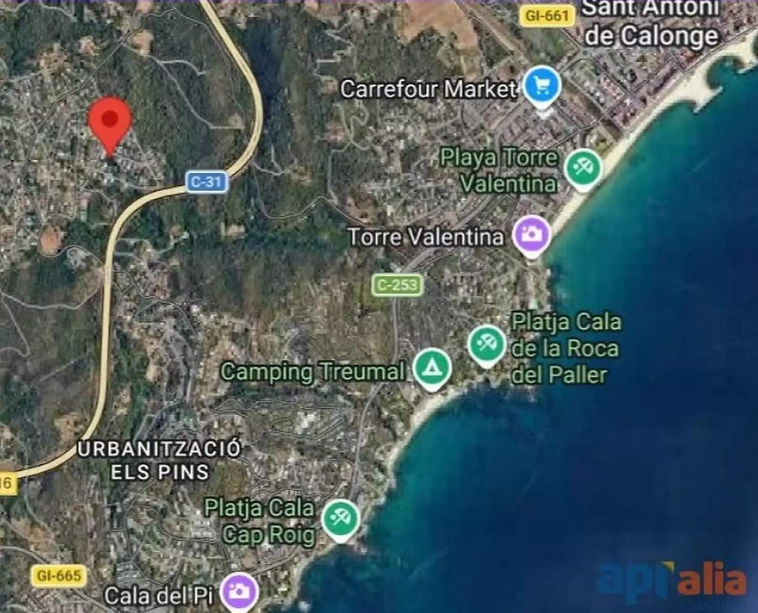 Landgrundstück zu verkaufen in Calonge i Sant Antoni - 179.000 € (Ref: 10147023)