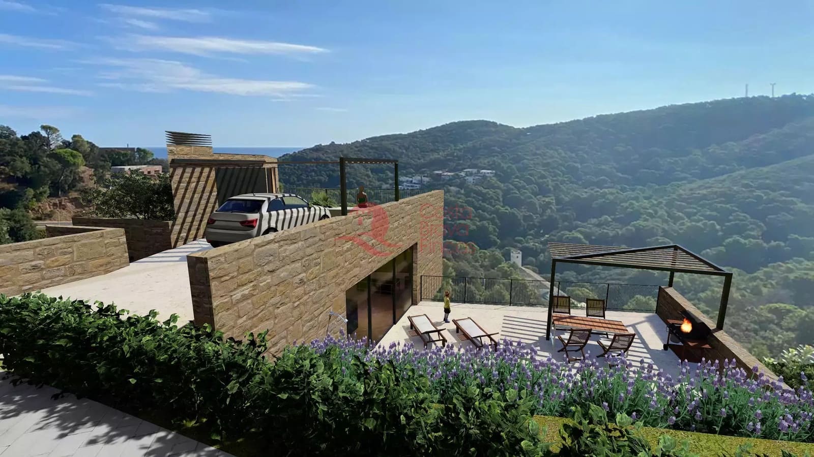 3 sypialnia Willa na sprzedaż w Begur z basenem garażem - 1 700 000 € (Ref: 7323683)
