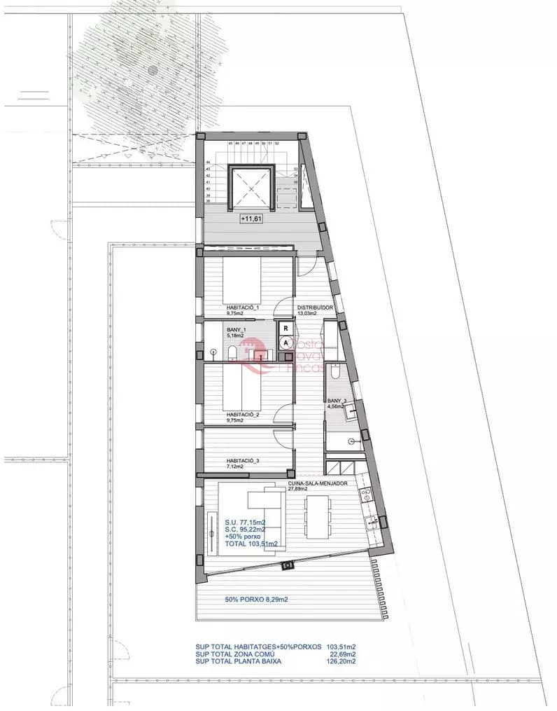 1 sovrum Lägenhet till salu i Platja d'Aro med garage - 255 000 € (Ref: 9020802)