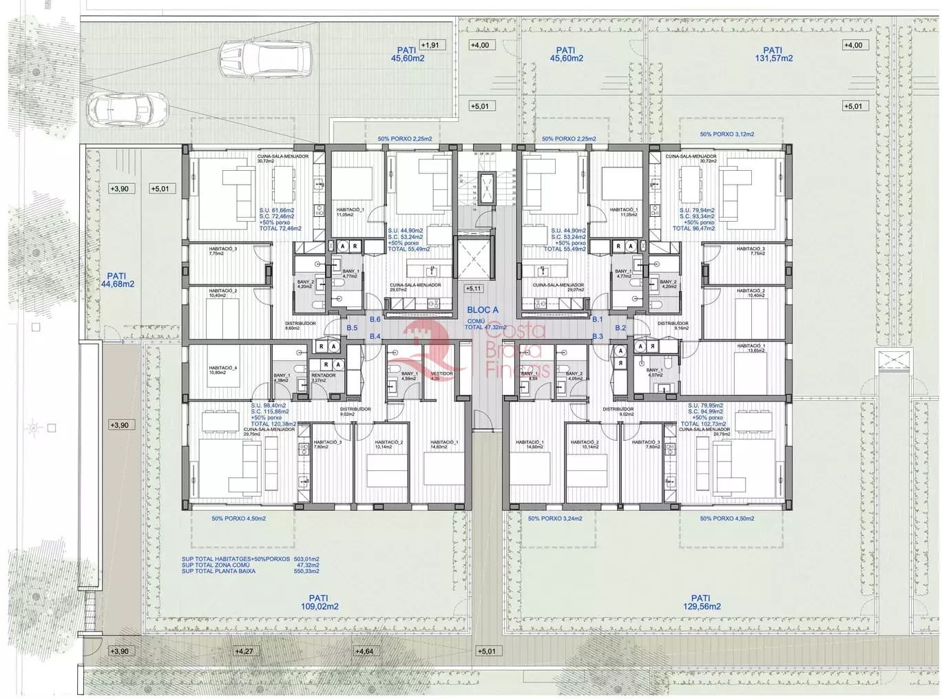 1 sovrum Lägenhet till salu i Platja d'Aro med garage - 255 000 € (Ref: 9020802)