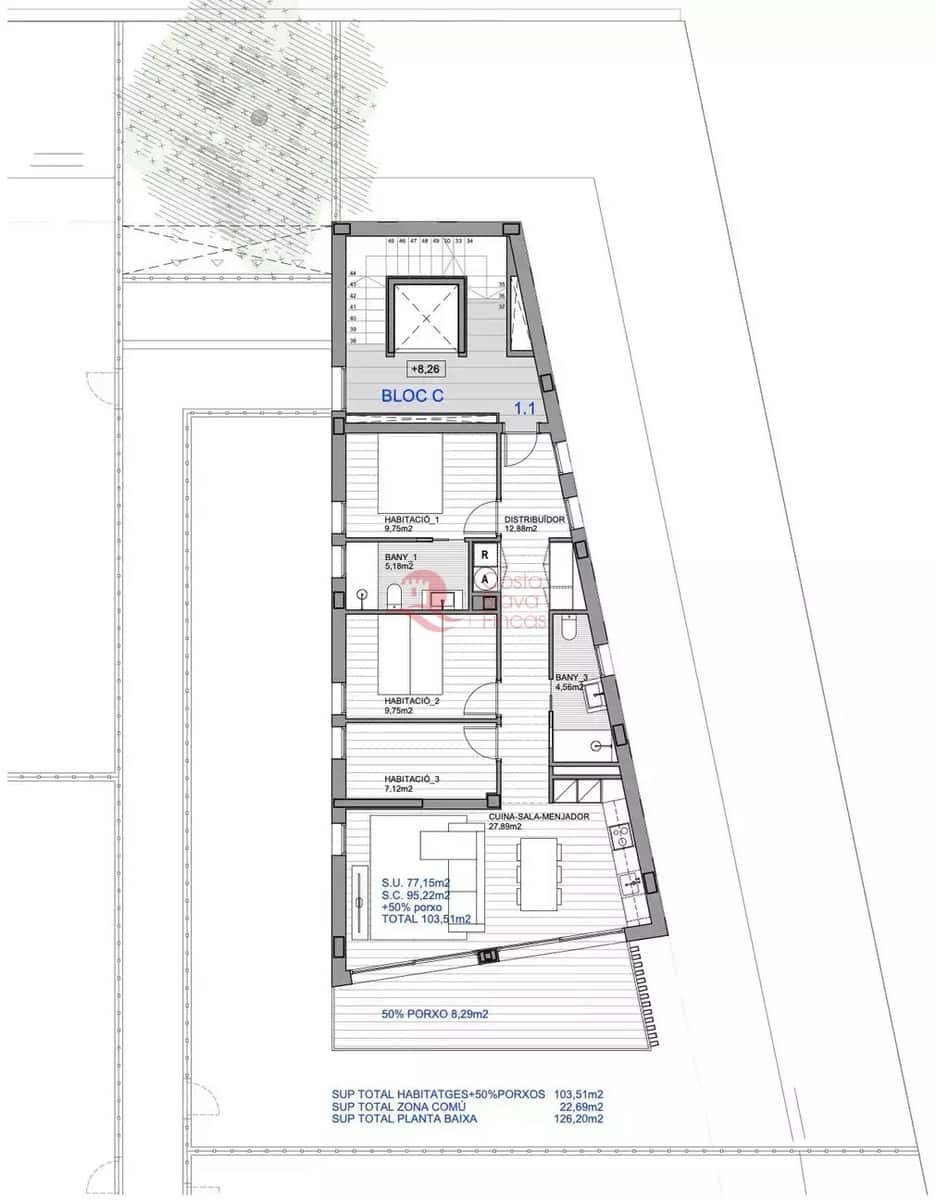 1 sovrum Lägenhet till salu i Platja d'Aro med garage - 255 000 € (Ref: 9020802)