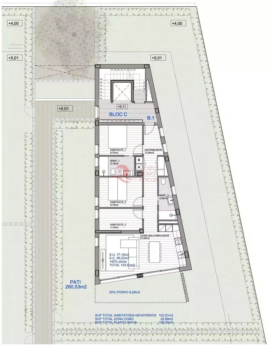 1 sovrum Lägenhet till salu i Platja d'Aro med garage - 255 000 € (Ref: 9020802)
