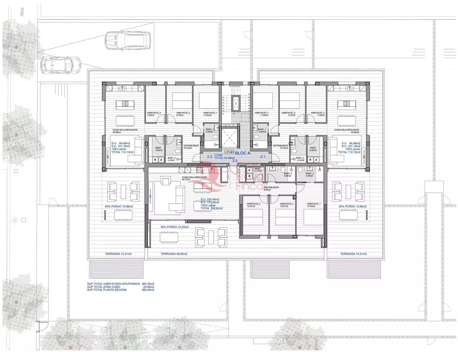 1 sovrum Lägenhet till salu i Platja d'Aro med garage - 255 000 € (Ref: 9020802)