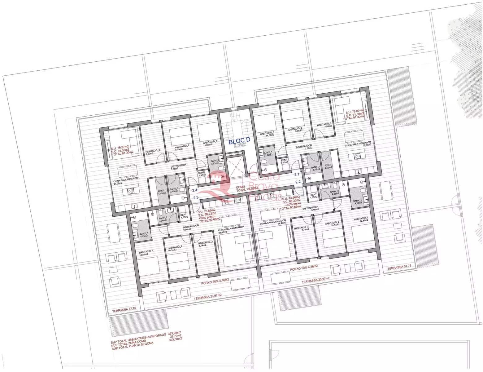 1 sovrum Lägenhet till salu i Platja d'Aro med garage - 255 000 € (Ref: 9020802)