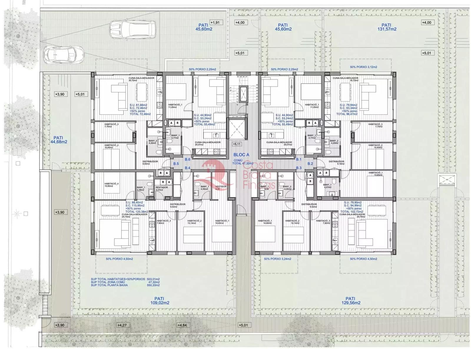 1 sovrum Lägenhet till salu i Platja d'Aro med garage - 255 000 € (Ref: 9020802)