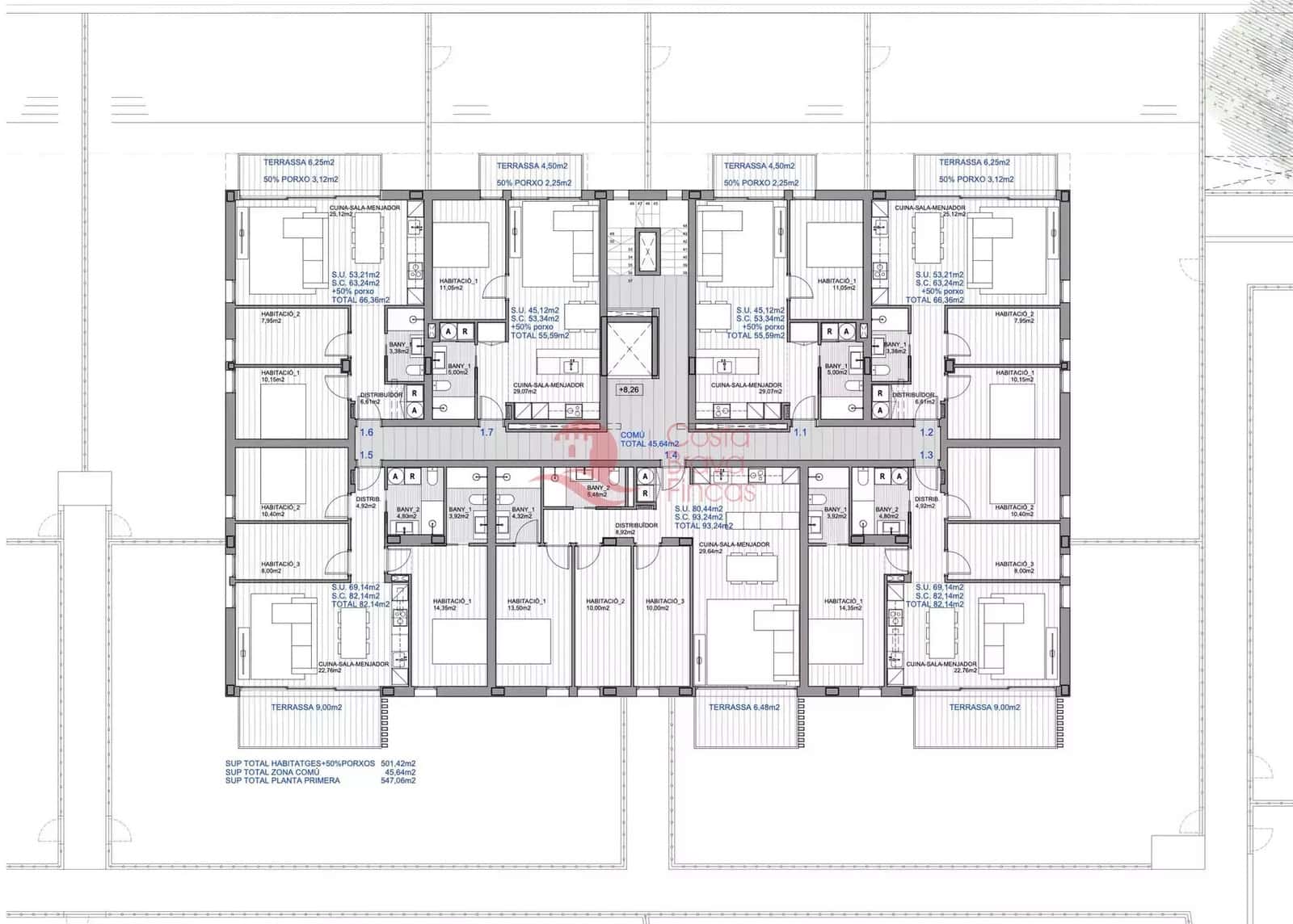 1 sovrum Lägenhet till salu i Platja d'Aro med garage - 255 000 € (Ref: 9020802)