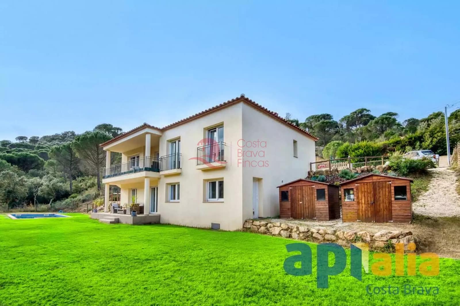 5 chambre Villa/Maison à vendre à Santa Cristina d'Aro avec piscine garage - 795 000 € (Ref: 9468296)