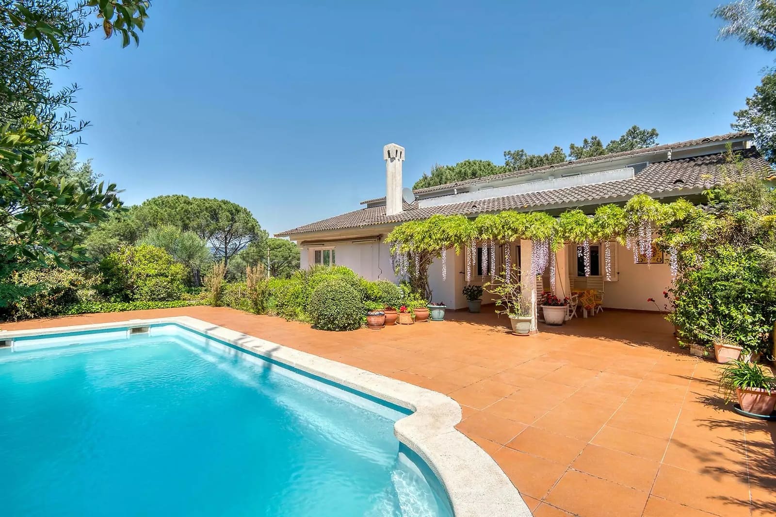 3 Zimmer Villa zu verkaufen in Santa Cristina d'Aro mit Pool Garage - 785.000 € (Ref: 9929024)