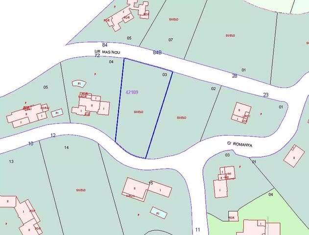 Grunde uden byggetilladelser til salg i Castell d'Aro, Castell-Platja d'Aro - € 170.000 (Ref: 9930383)