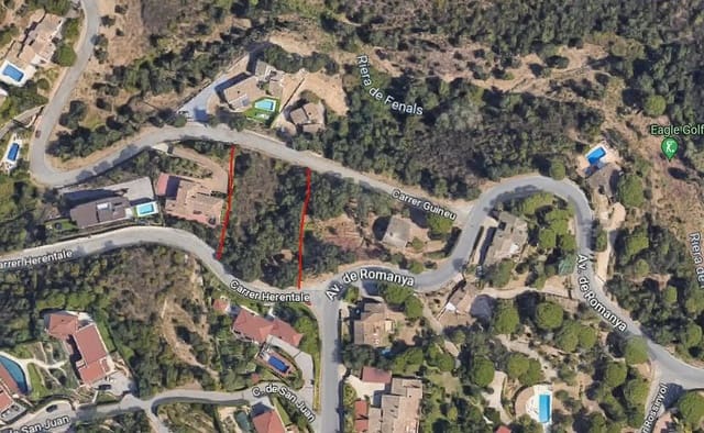 Grunde uden byggetilladelser til salg i Castell d'Aro, Castell-Platja d'Aro - € 170.000 (Ref: 9930383)