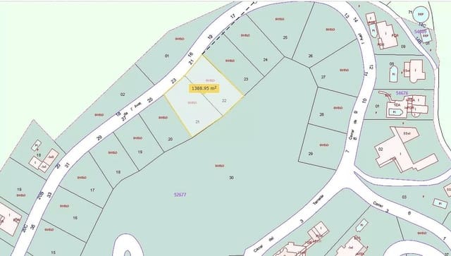 Ubebygd land til salgs i Calonge i Sant Antoni - € 90 000 (Ref: 9930385)