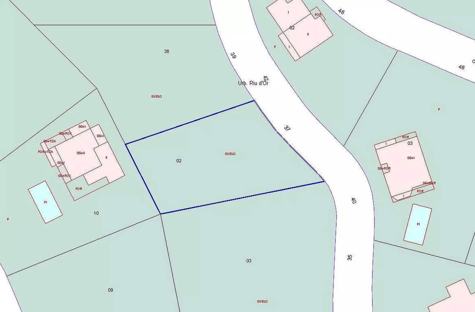 Rakentamaton maa myytävänä paikassa Calonge i Sant Antoni - 62 000 € (Ref: 9930386)